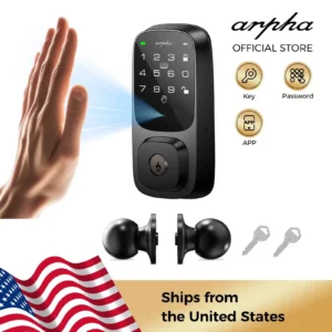 Arpha Smart Lock Door Wifi Palm Recognition